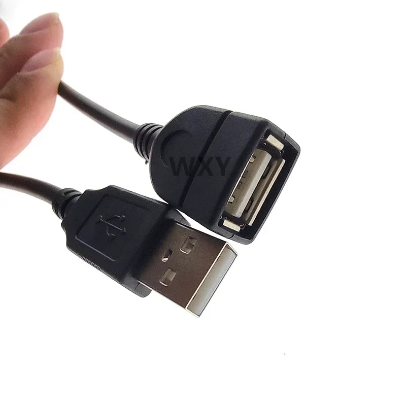 USB 2.0 Extension Cable 25CM Male to Female Short Data Transfer Cord for Smart TV PS4 Speed Charge Wire 0.5m 1.5m 3m 5m