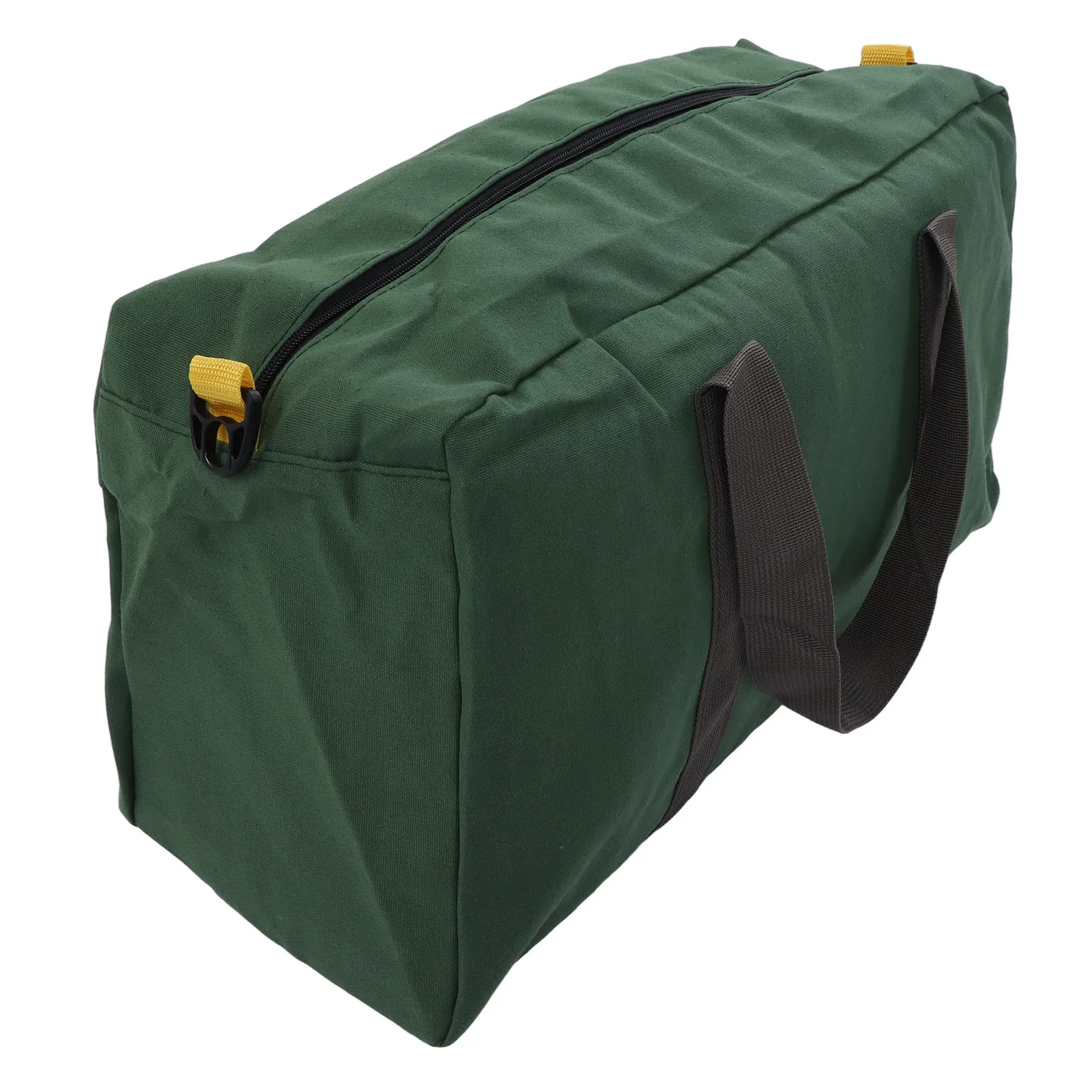 Hand Tool Storage Bag Waterproof Heavy Duty Large Capacity Wide Mouth Canvas Portable Canvas Tool Tote for Carpentry Electrician