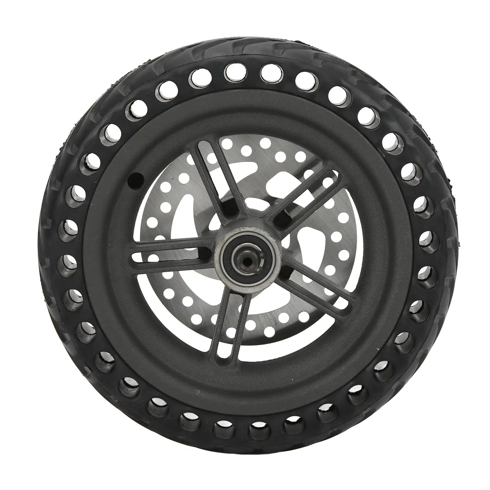 

For xiaomi M365 PRO2 Electric Scooter Rear Wheel Assembly 8.5in Honeycomb Tire 120mm Brake Disk