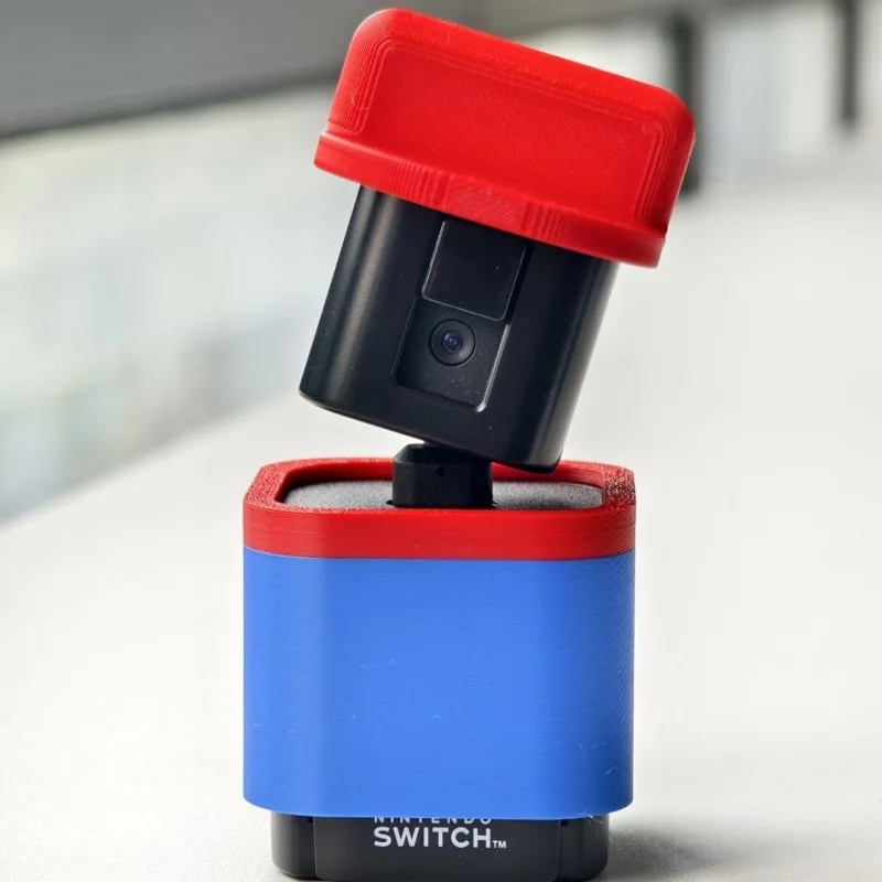 Mario Cartoon para Nintendo Switch2 Cámara HORI Cámara Carcasa protectora ‌ Planta de piraña ‌ Decoración Accesorios a prueba de golpes Regalo