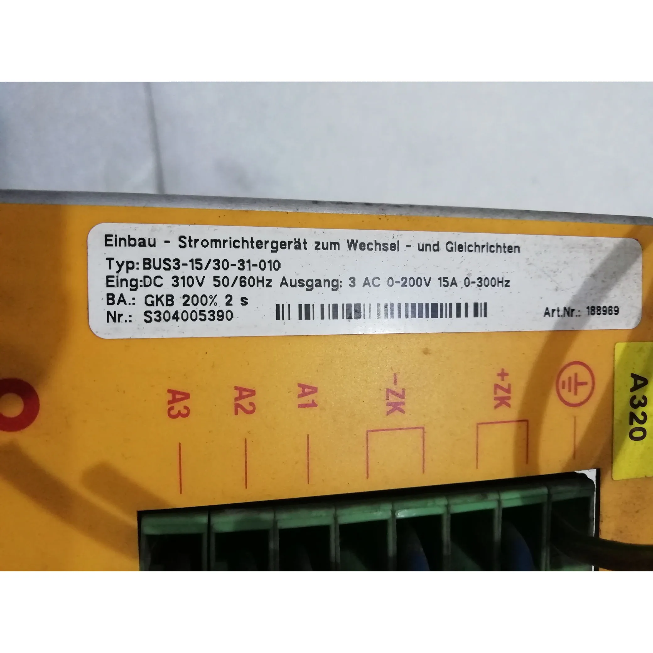 Оригинальный сервопривод Baumuller BUS3-10/20-31-010