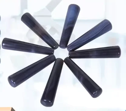 1pcs 30mm-220mm Agate Grinding rod Pestle Grinding Bar for Natural Agate Mortar Lab Grinding All size optional