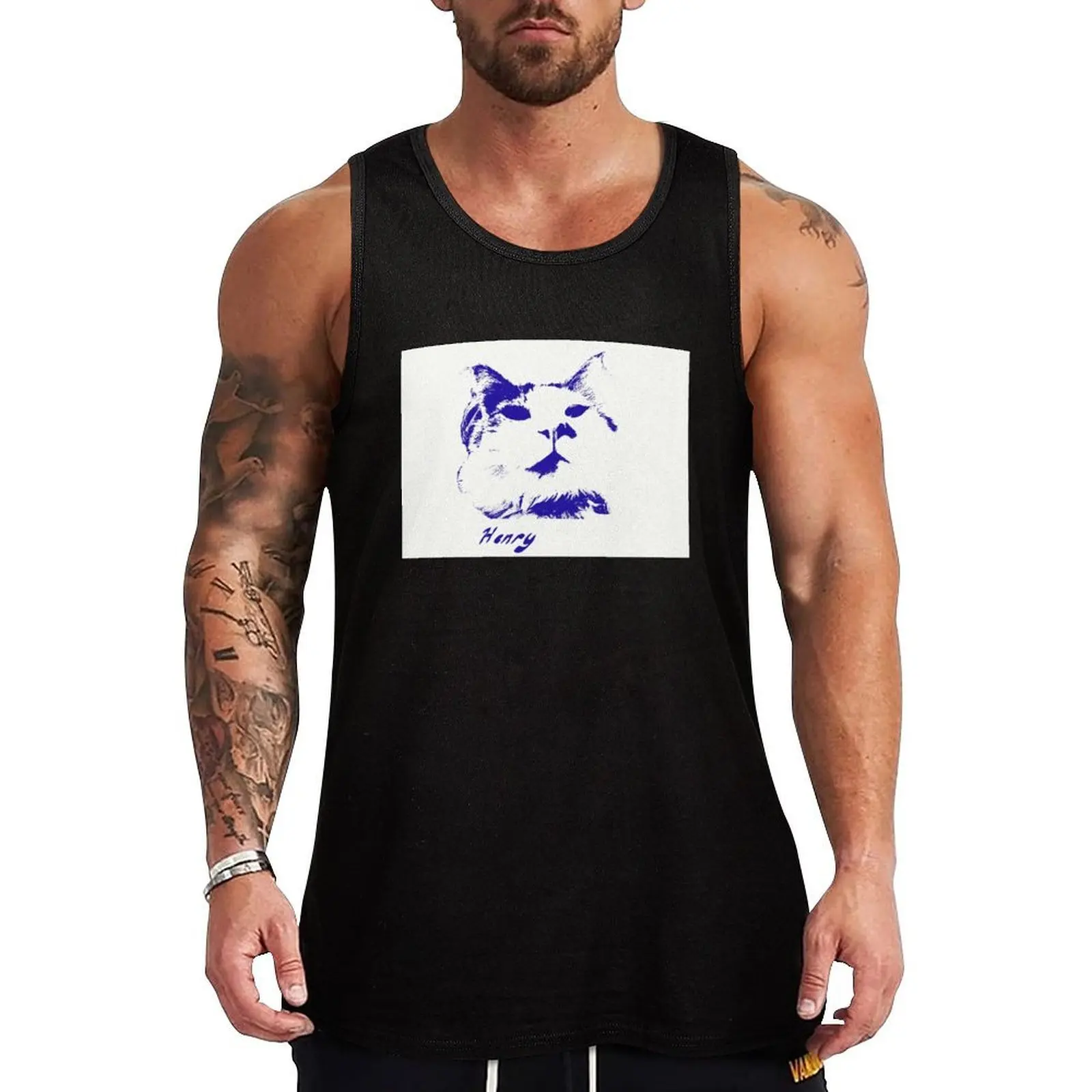 

Henry Tank Top Work Utility Tank Top Durable Sleeveless Wear