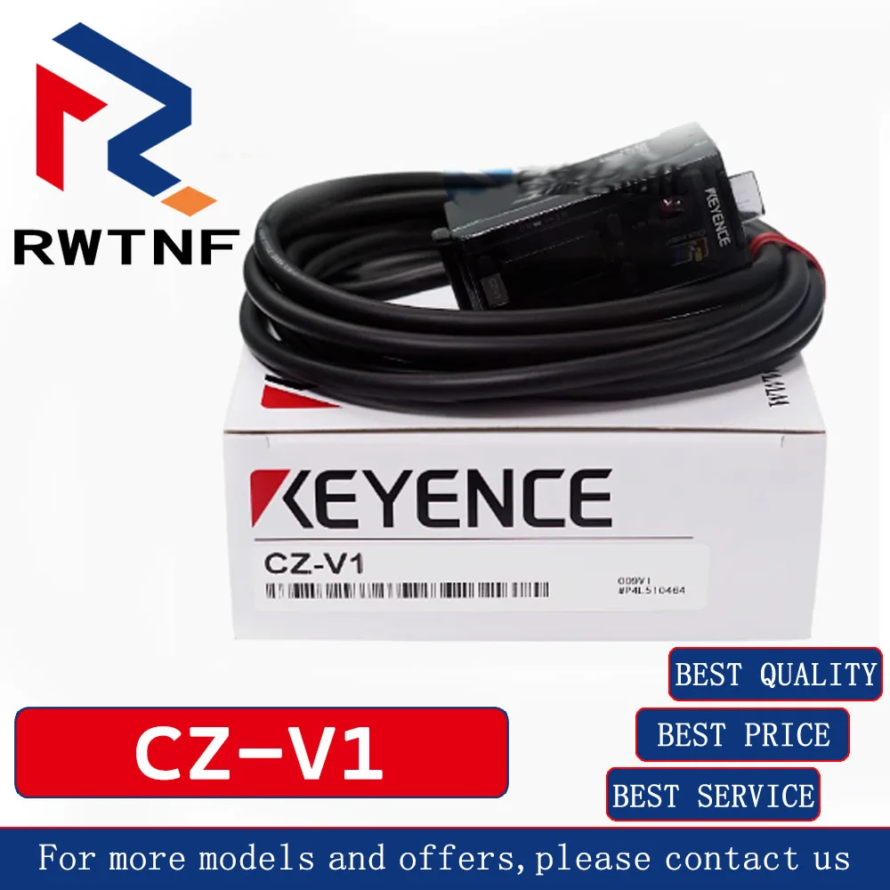 Brand New Genuine CZ-V1 KEYENCE NPN digital fiber optic sensor，100% original warehouse stock