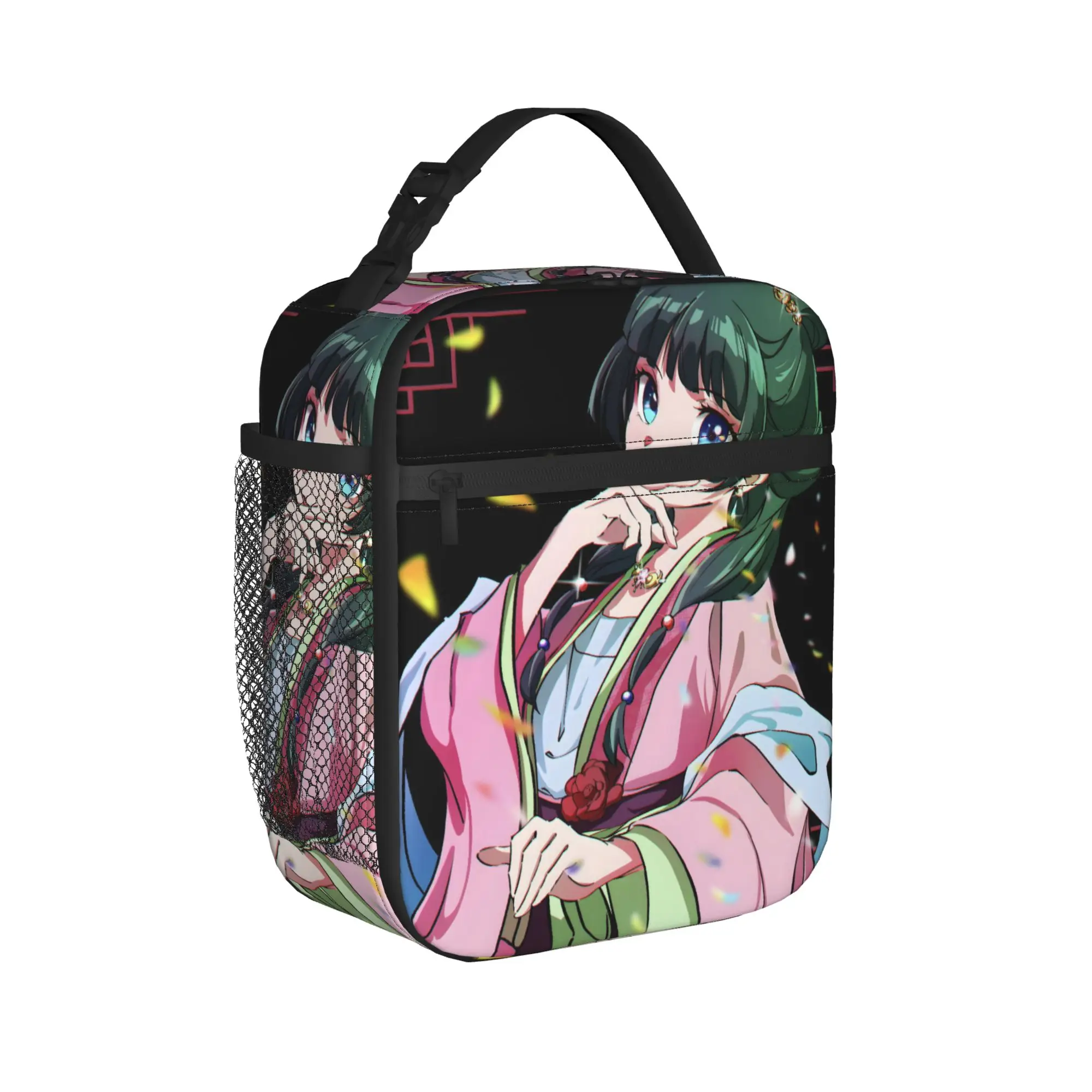 Maomao The Apothecarys Diaries Anime Thermal Insulated Lunch Bag for Office  Portable Food Bag Cooler Thermal Lunch Box