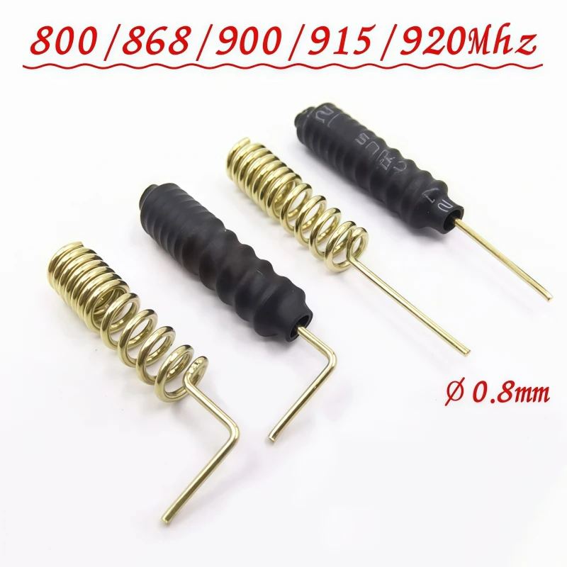 10/50PCS 800 868m 900m 915m 920 GSM Built-in Spring Antenna Phosphor Copper Material Direct Soldering PCB Board