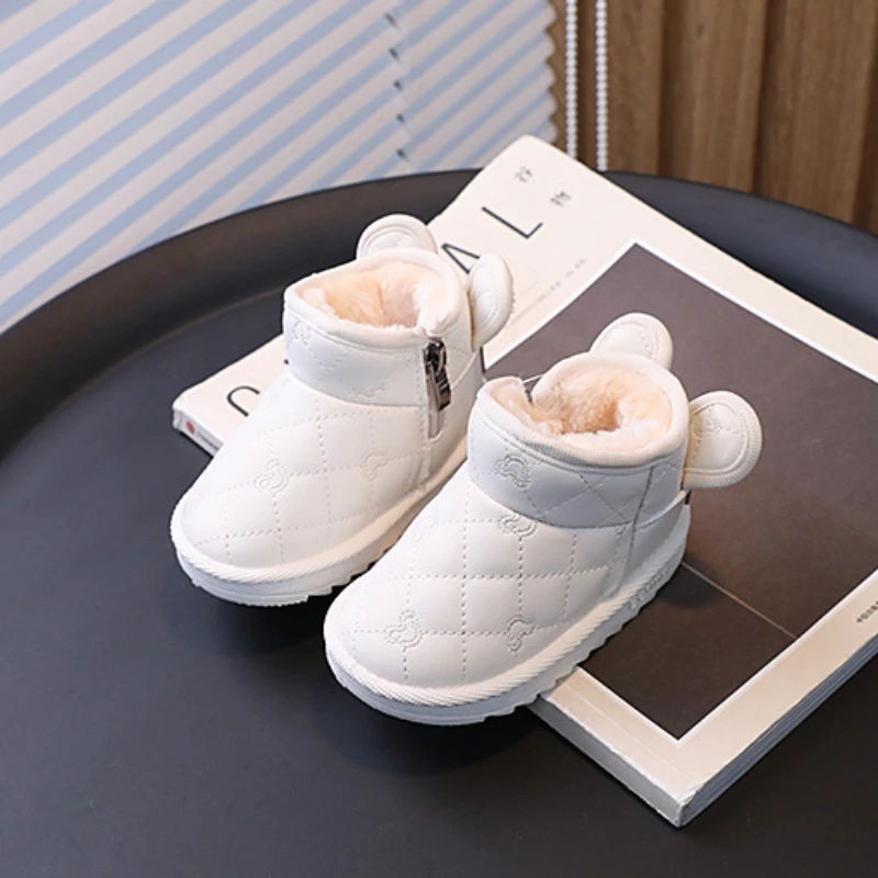 Baby Shoe Soft Soles Baby Snow Boot Children Cotton Shoes Winter New Breathable Non Slip Baby Walking Shoe Plush Kid Cotton Boot