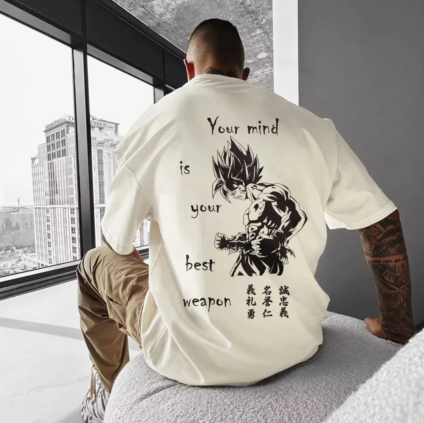 2026 New Son Goku Anime Dragon Ball Printed T-Shirt Men's and Women's Fashion Breathable T-Shirt Men's Clothing Tops T Shirt