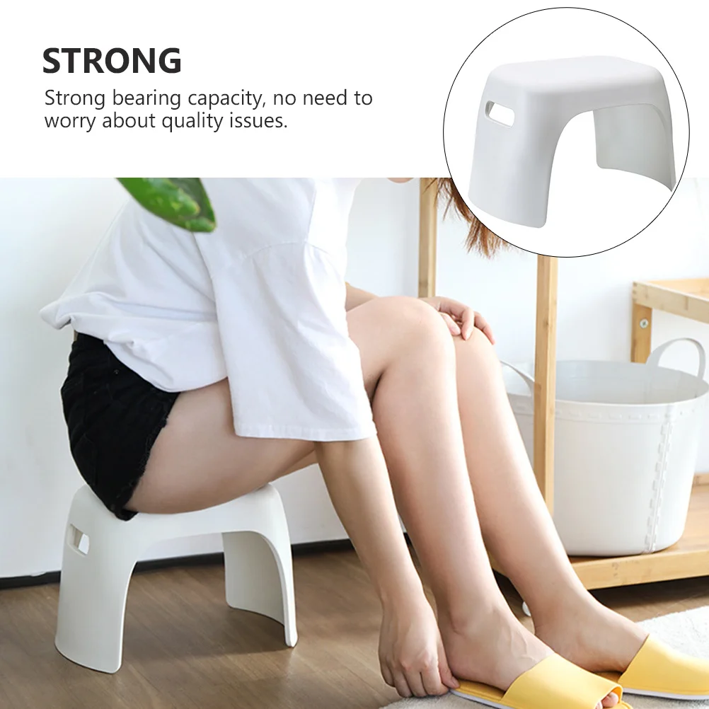 

1Pcs Anti-Skid Children Stool Nordic Style Simple Lightweight Plastic Stool Home Kindergarten Kids Footstool