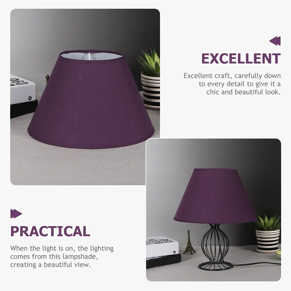 Small Cloth Lampshade Retro Style E27 Base for Wall Desk Table Lamp Cover Vintage Light Accessory Small Lampshade
