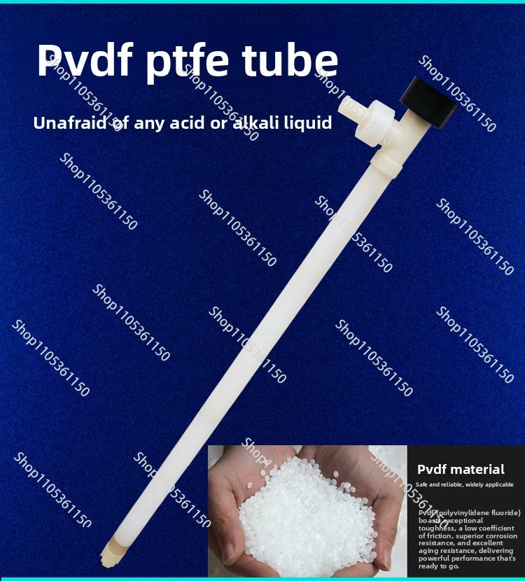 Suction pump RPP sulfuric acid hydrochloric acid strong acid and alkali anti-corrosion PTFE PVDF barrel plastic oil pump