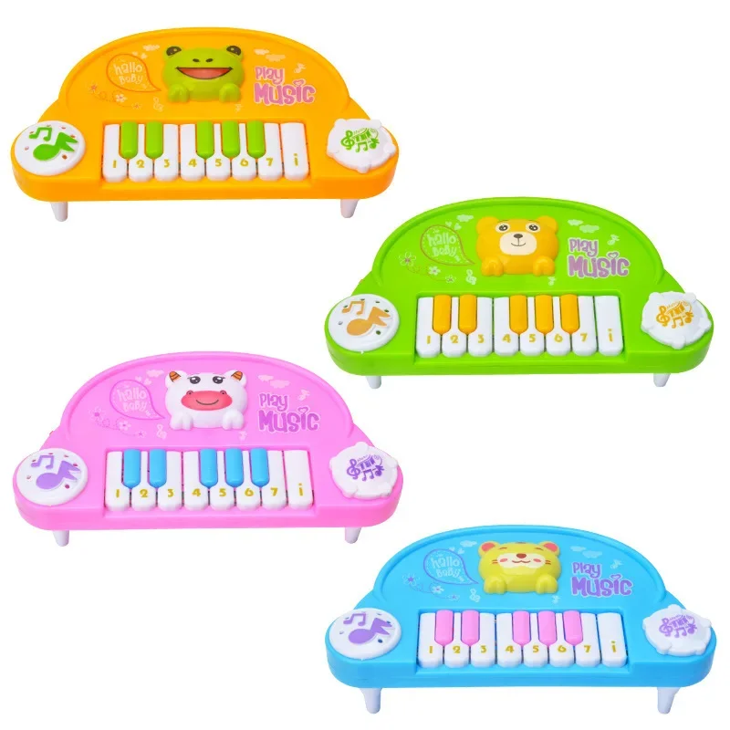 Cartoon Electronic Piano Music Toy Multicolor Early Education Sensory Toys Children Learning Piano Children Gift Baby Toys