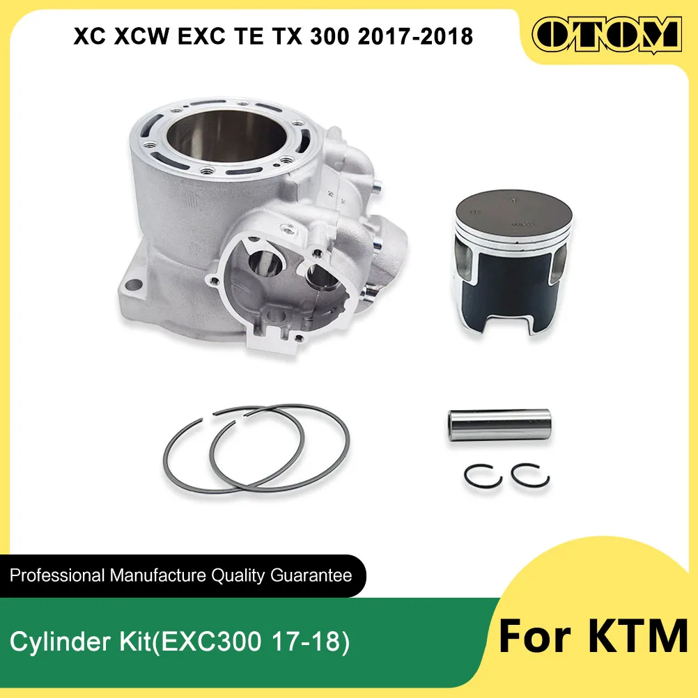 

OTOM 2017-2018 Motorcycle 72mm Air Cylinder Block Piston Ring Pin Kit For KTM XC XCW EXC HUSQVARNA TE TX 300 Engine Accessories