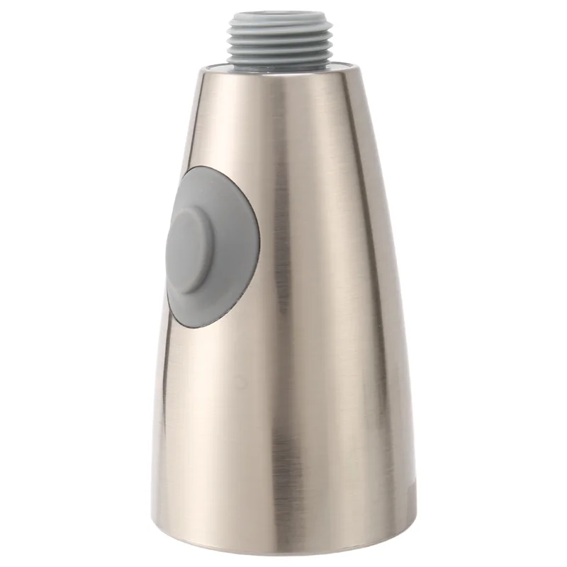 -Parti di ricambio per rubinetto lavello da cucina ABLP Testa di spruzzo per rubinetto estraibile, solo per connettore G1/2, finitura in nichel spazzolato