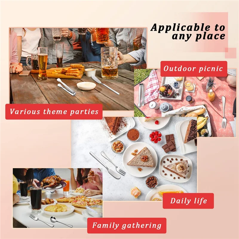 Набор ножей для разбрасывания сыра и масла, 16 предметов, аксессуары для мясных изделий, ножи для масла из нержавеющей стали, сервировочные щипцы (серебро)