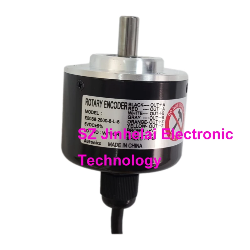 New and Original Autonics Incremental Rotary Encoder Line Driver Output E50S8-500-6-L-5 E50S8-1000-6-L-5 E50S8-2500-6-L-5