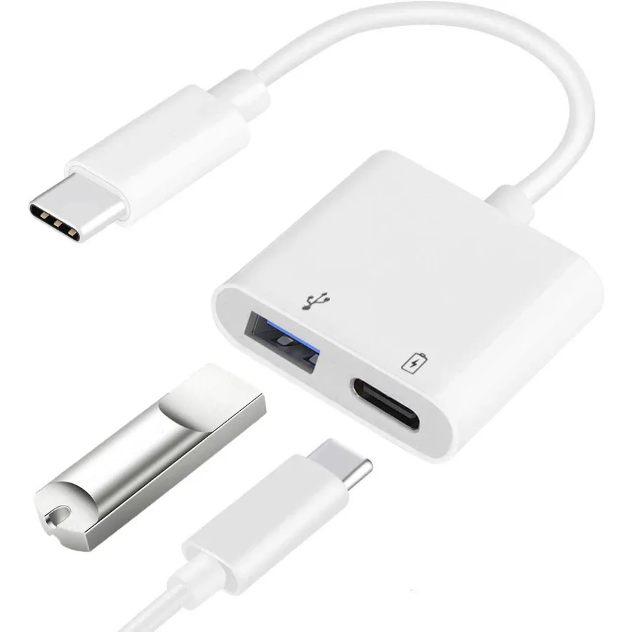yZ[zUSB C OTGA_v^[idtj2in1 USB C - USBXA60W PD[dA_v^[AiPhone 15A15ProAiPad ProAGΉ
