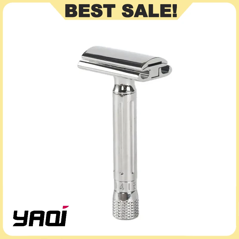 Yaqi Minimalism Adjustable Stainless Steel Avanti Safety Razor For Men Multifunctional Lightweight Ergonomic Design Safety Razor
