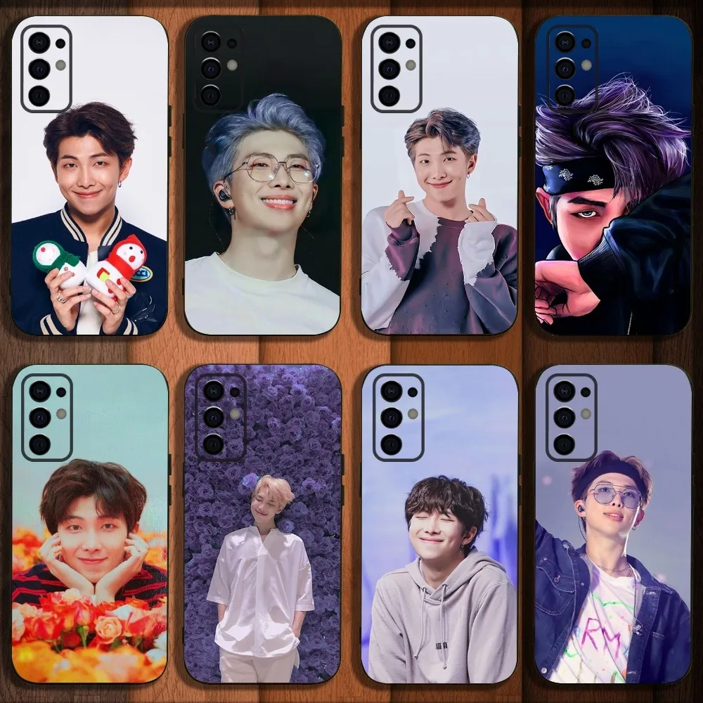 RM N-Namjoon Smart Phone Case For Samsung S24,S21,S22,S23,S30,Ultra,S20,Plus,Fe,Lite,Note,10,9,5G Black Soft Cover