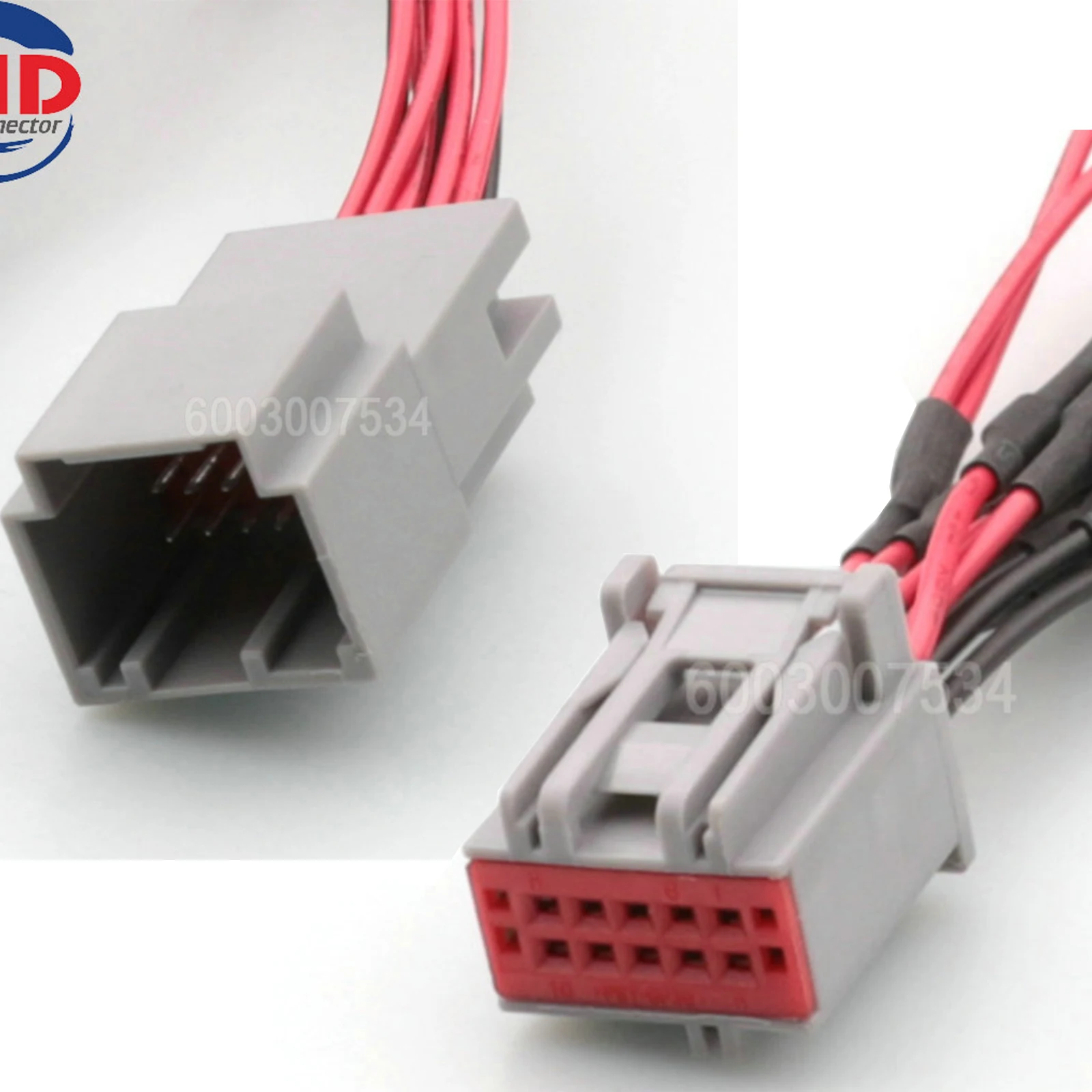 10 Pin Connector Unsealed Male Female Connector Cable Plug Motorcycle Electrical Harnesses 30968-1100 30700-1100
