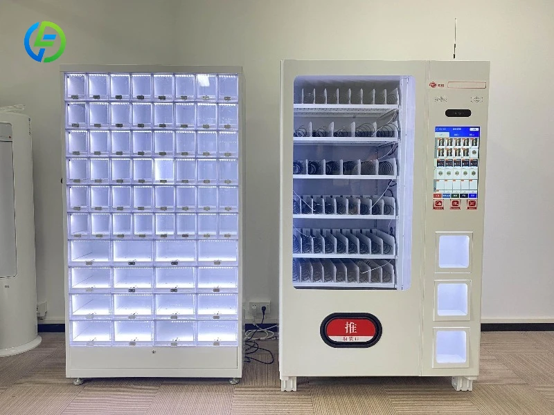 FL Customizable Student Campus Snack and Beverage Vending Machine Safe Unattended Drink Snack Selling Machine