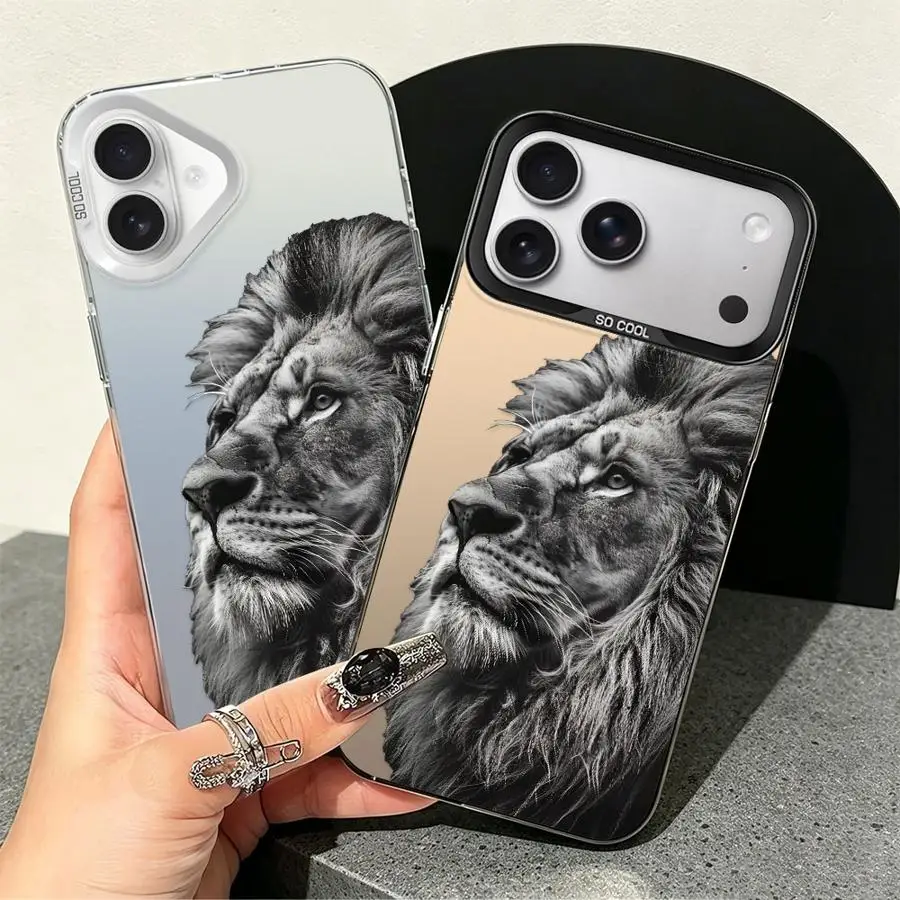 Thick Mane Lion Case for iPhone 17 Pro Max 17e 13 Pro Air 11 15 Plus XR 12 14 16 Back Phone Cover view 3