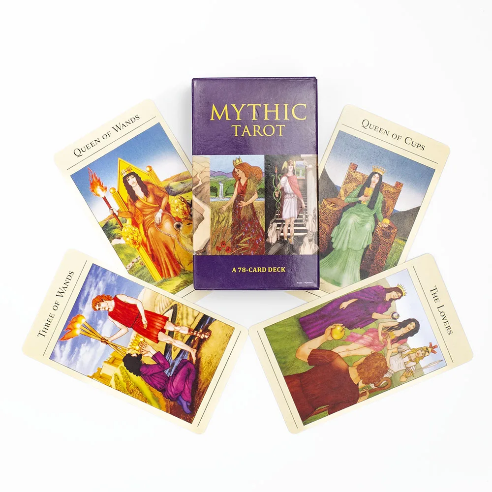 A 78-CARD Deck Mythic Tarot Cards  Divination Telling  Board Game Party Supplies for family party