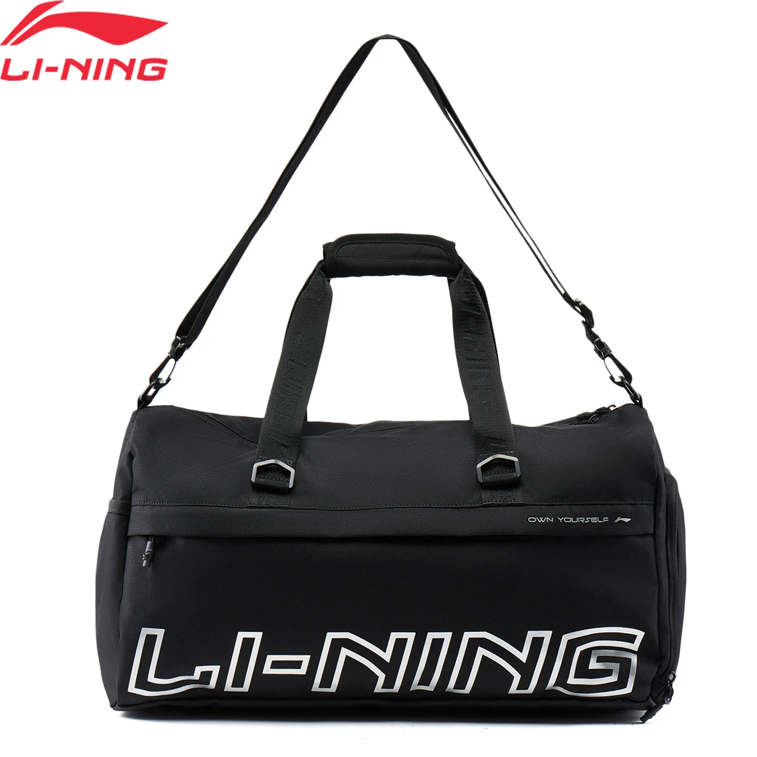 Li-Ning Unisex Training Bucket Bag LN WATER PROOF 100%Polyester 525*270*280mm Separate Shoe Compartment LiNing Sport Bag ABLW021