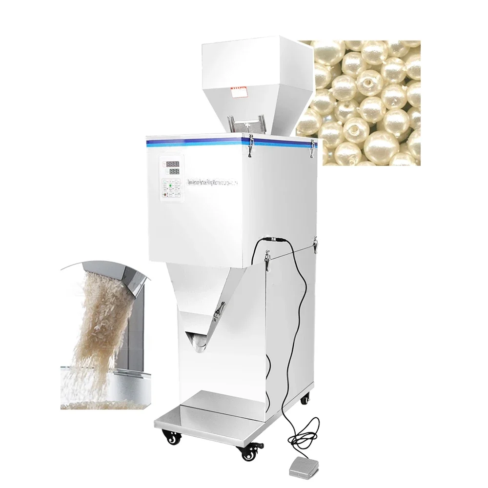 High quality Small Automatic Powder Weighing Filling And Sealing Packing Sealer Machine For Sugar Candy Spices Masala Tea In Pou