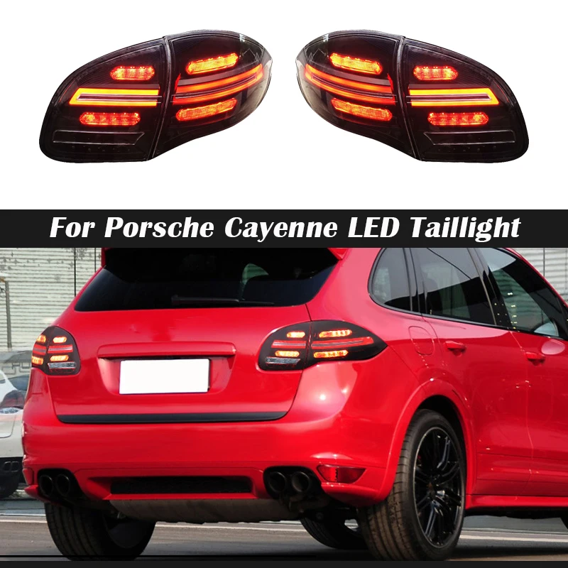 

Car LED Tail Lamp Rear Tail Light Brake light For Porsche Cayenne 2011-2014 LED Dynamic Taillight Rear Fog Lamp Turn Signal