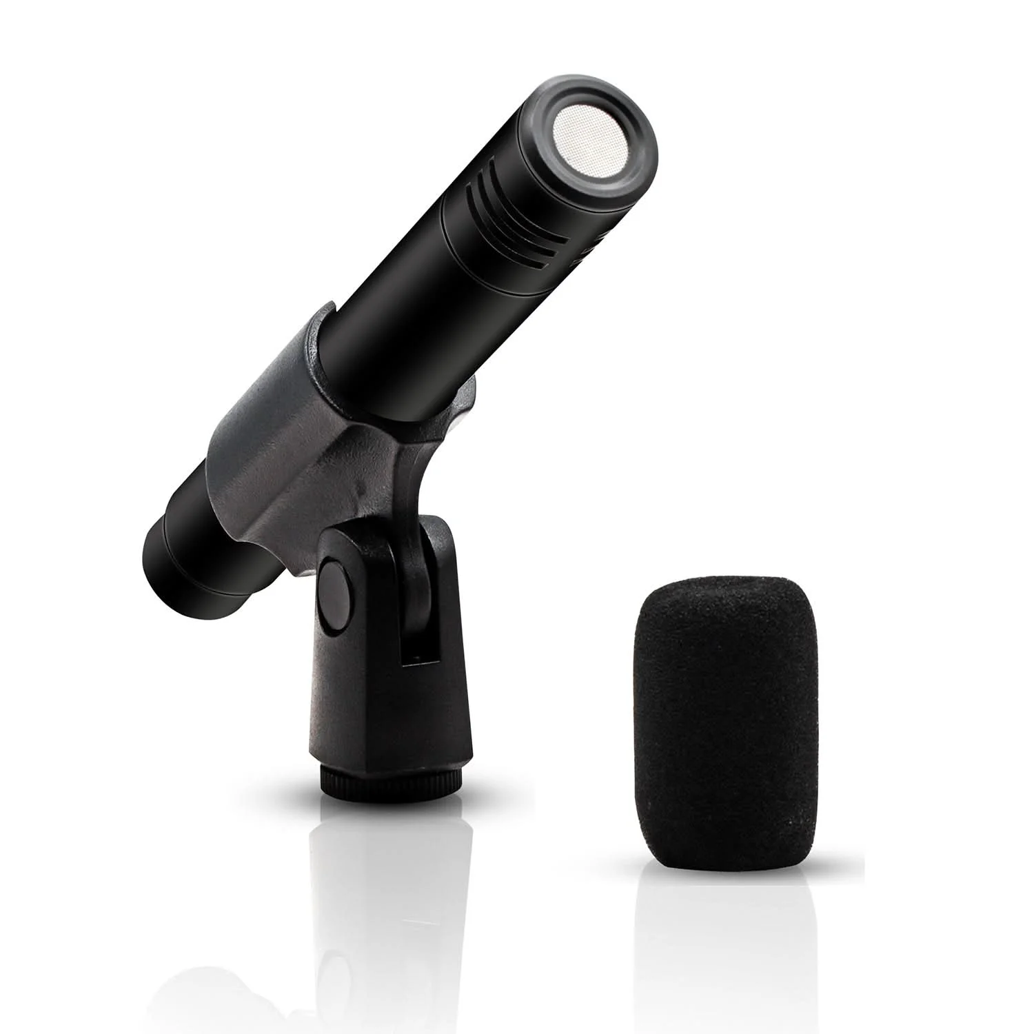 5 Core Instrument Microphone Professional XLR Cardioid Pencil Stick Condenser Mic INSTRU MIC 200 BLK