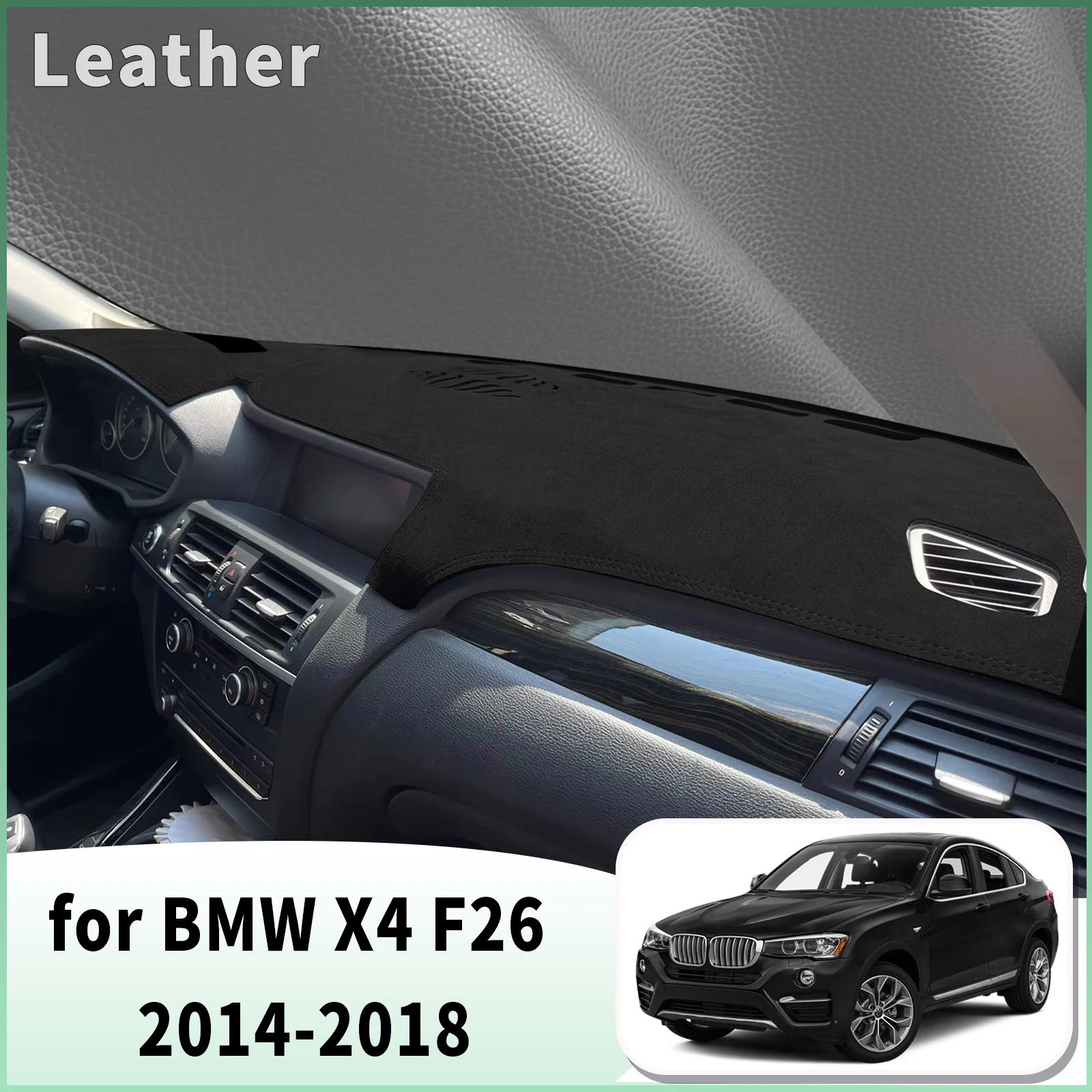 bmw-x4-f26-2014-2016-2017-2018-ダッシュマット-ダッシュボードカバー-ダッシュマット-ユニバーサル-反射防止-断熱-日焼け防止