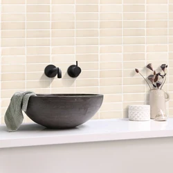 4pcs/pack 3D Wall Sticker Self-adhesive Oil-proof Waterproof Vinyl Wallpaper, Decorative Wall Tiles for Kitchen & Bathroom