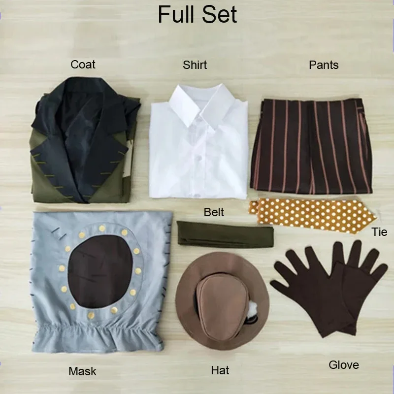 Juego Identity V disfraces sobreviviente Melly Plinius entomólogo disfraz Cosplay uniformes de piel originales ropa trajes r,7;k'2.s;9,