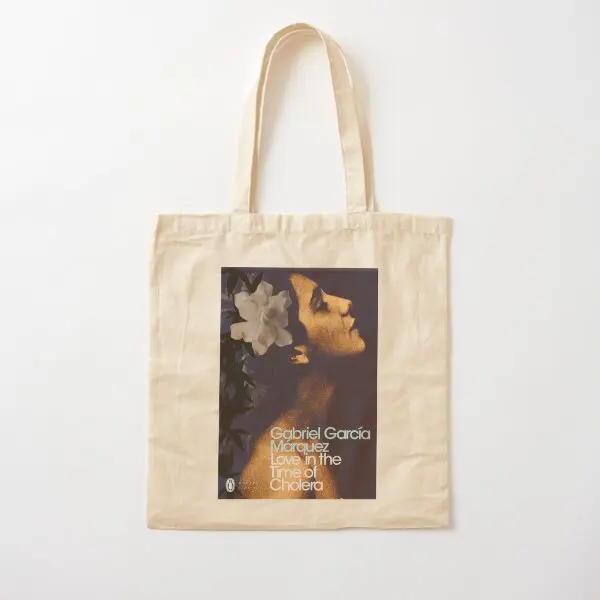 Gabriel Garcia Marquez Love In The Tim  Canvas Bag Travel Printed Casual Reusable Fashion Designer Tote Fabric Handbag Shopper