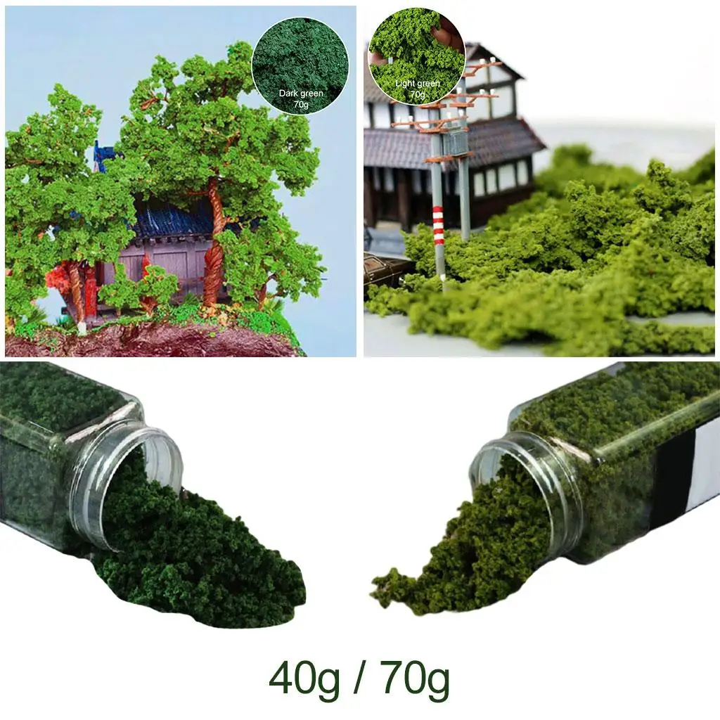 Tree Scene Making Material Architectural Miniature Model Supplies Diorama Bushes Shrubs Making Building Models Table