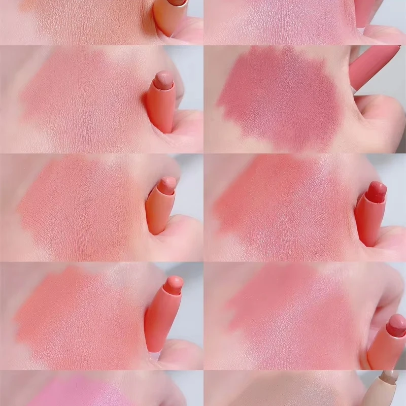 Matita per labbra opaca Tazza antiaderente per principianti Toot Lip Velvet Mist Lip Liner Matita per labbra opaca impermeabile Penna per rossetto viola nudo