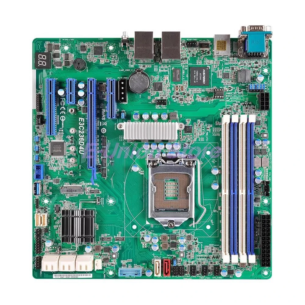 Scheda madre server E3C236D4U LGA1151 E3-1200 V5/V6 DDR4 ECC