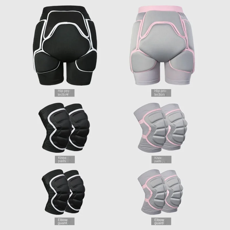 Ski Protective Gear Protection Hip Cushion Adult Wear Knee Pad Suit Men and Women Skating Thickened Anti-Fall Pants Prot