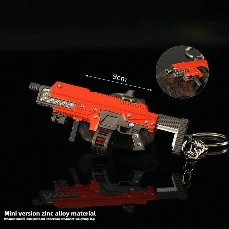 9 سنتيمتر Helldivers2 لعبة البنادق المفاتيح سبيكة AR-23 Liberator/JAR-5 Ominate/R-63 Diligent/SG-225IE سلاح تمزق عالي الاحتراق هدية