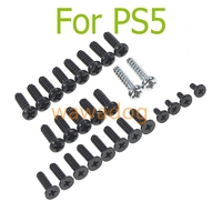 100sets 26 in 1 handle full set screw For Sony PS5 PlayStation Dualshock 5 DS5 Controller Screws Head Screw Replacement
