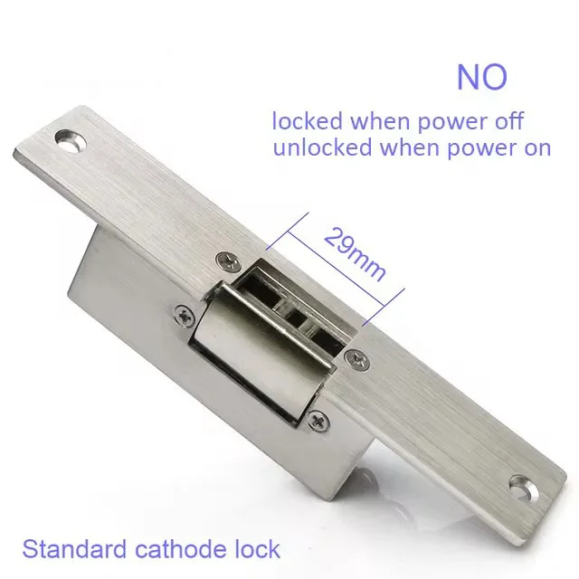 Serrure de porte électronique à gâche électrique, système de contrôle d'accès, sécurité contre les p