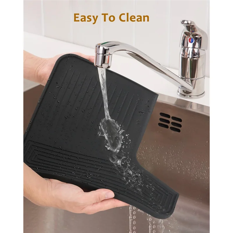 【مخزنة】 لماكينة قهوة اسبريسو نينجا لوكس ES601، حصيرة علوية تحمي إلى الوصول إلى مطحنة السيليكون ذات السطح العلوي للطعام غير محظورة #3