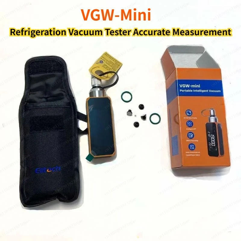 SS VGW-mini Wireless BT Digital Vacuum Gauge APP High-Precision Pressure RANGE 1-19000microns Negative Absolute Pressure Displa