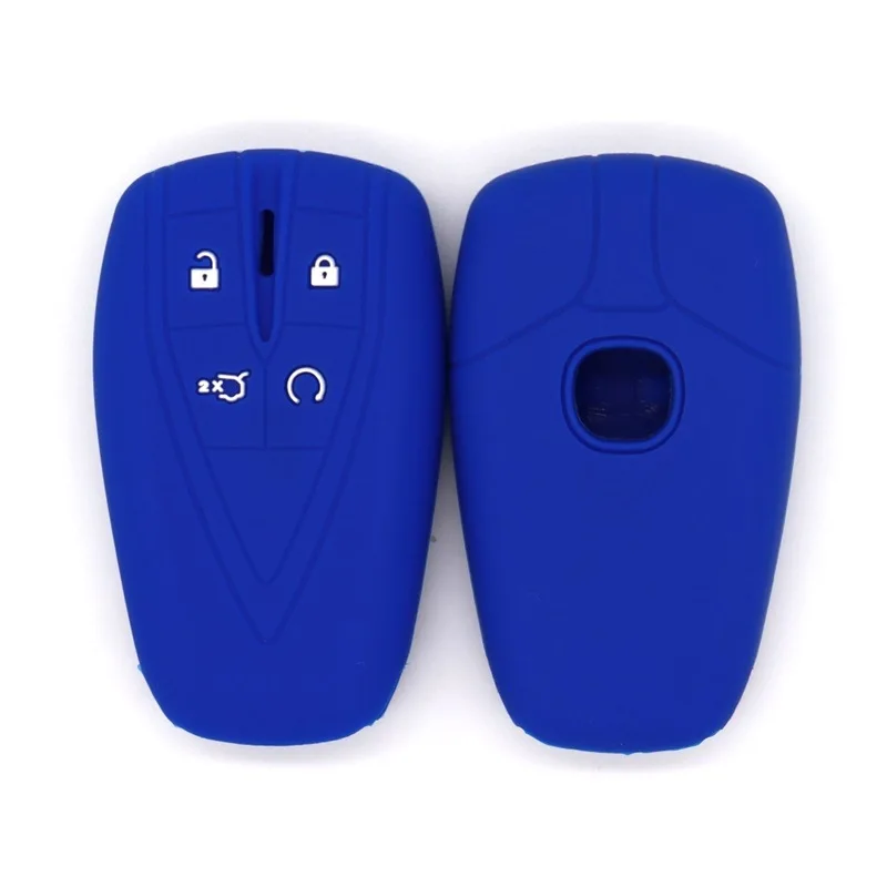 For Changan CS75plu Yidong CS3555PLUS Auchan X5x7 Silicone Key Protective Cover 4-key Key Bag Multi colors