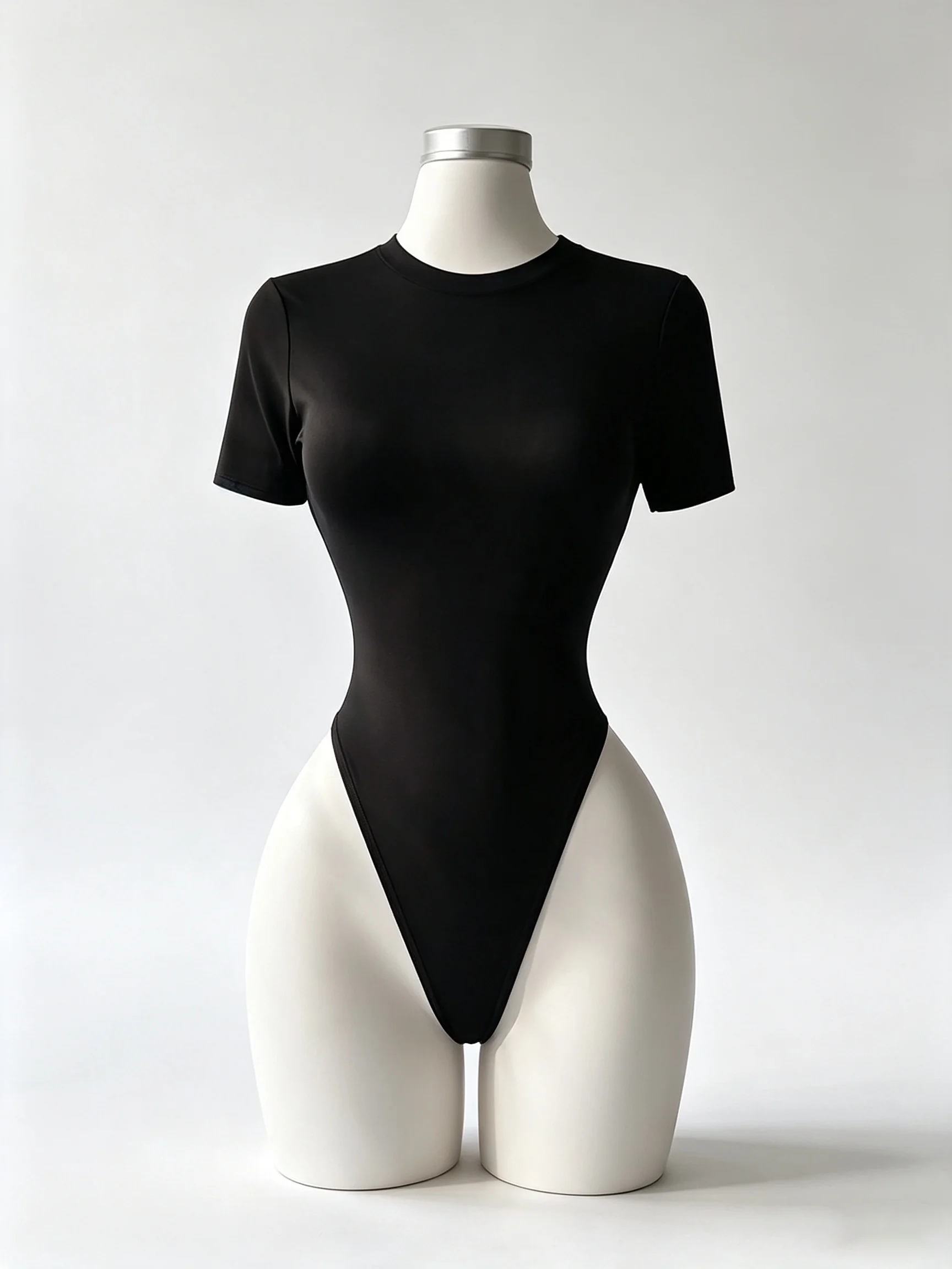 Women's High-Quality Backless Bodysuit Basic Solid Color Comfortable Fit Underwear