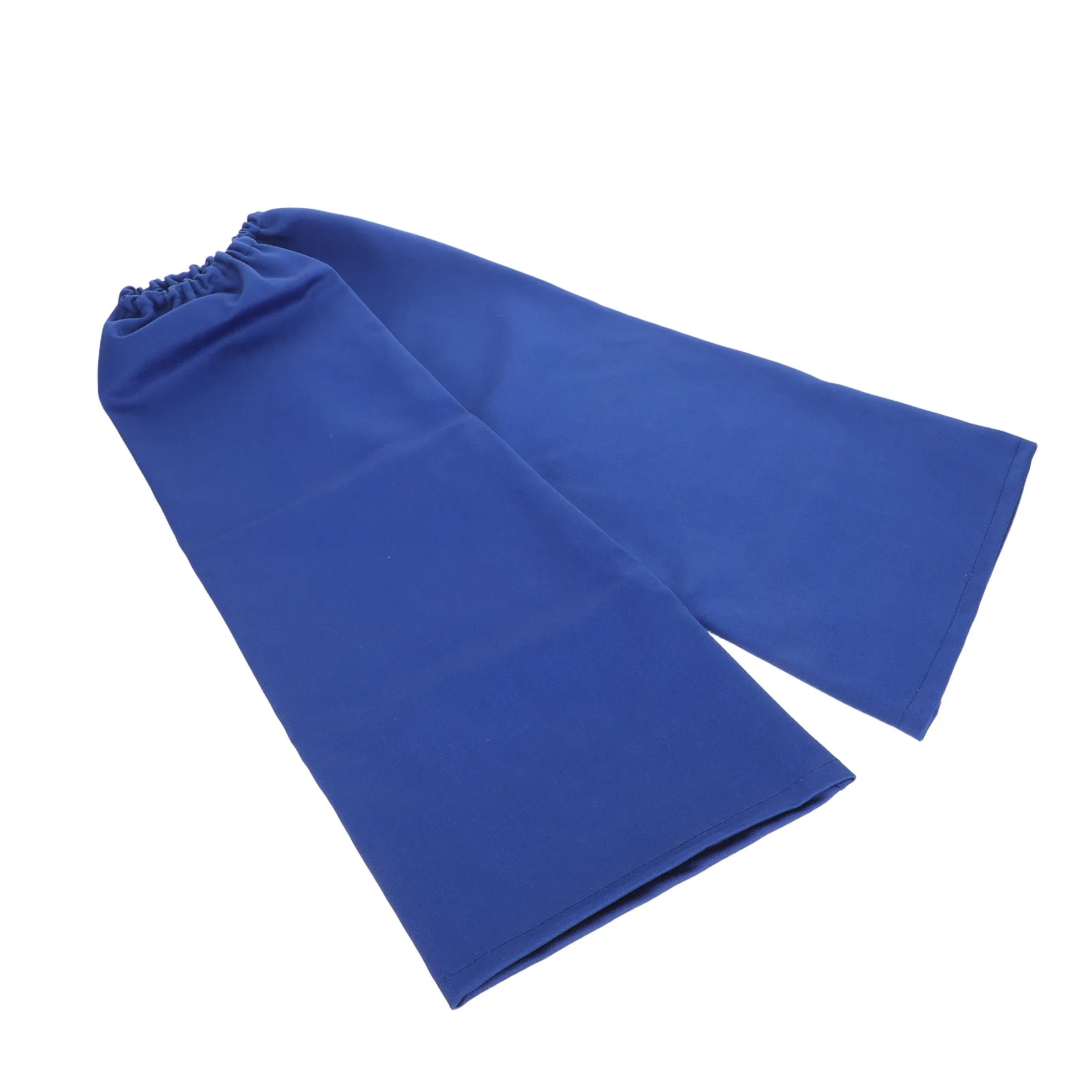 1Pair Flame Resistant Welding Sleeves 17.7 Inch Blue Protective Arm Guards Heat Resistant Welding Sleeves for Mechanics