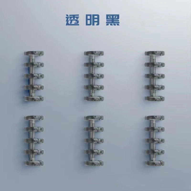 20Pcs Binding Spines Snap Split Binder Rings Learning Cards A4 A5 A6 Notebook Loose Leaf Stationery Office Supplies Plastic