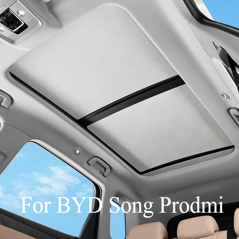 Sunroof Sunshade Smart Driving Version Roof Sun Protection Heat Insulation Shade For BYD Song Prodmi Car Modification Supplies