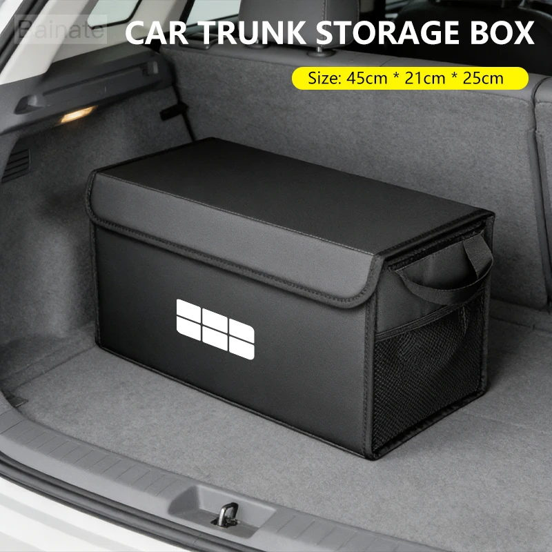 For Geely Galaxy EX5 E5 L6 L7 EMI 7 5 E8 Starry, Car Trunk Storage Box Large-Capacity Foldable Stowing Tidying Bag Accessories